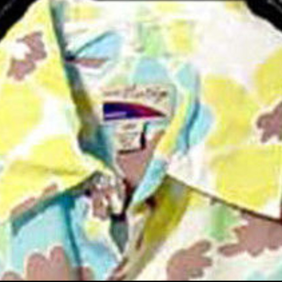 Mens Shirt S Short Sleeve NEW Rare Vintage Blue - Picture 4 of 4